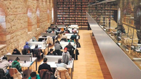 Rami Kütüphanesi’ne 2 yılda 6 milyon ziyaretçi