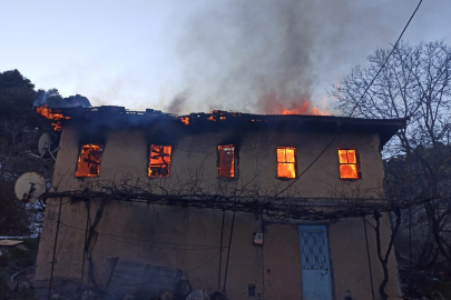 Yaşlı kadın evinde çıkan yangında hayatını kaybetti