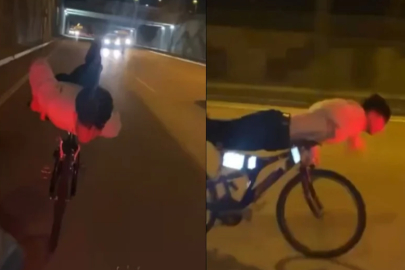 İpekyolu’nda bisikletle tehlikeli hareketler ölüm getirdi!
