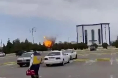 Azerbaycan'a İran kamikaze dronu düştü!