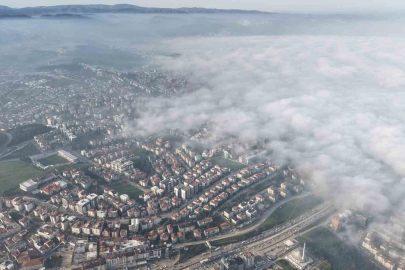 Sis Bursa’nın yarısını yuttu