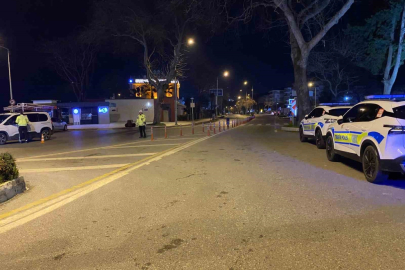 Bursa’da trafikte gece denetimi
