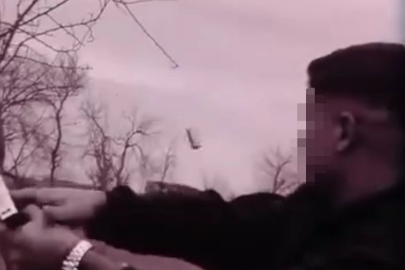 Bursa’da maganda dehşeti kamerada!