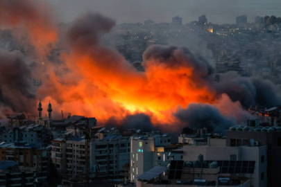 Beyrut alevler içinde!