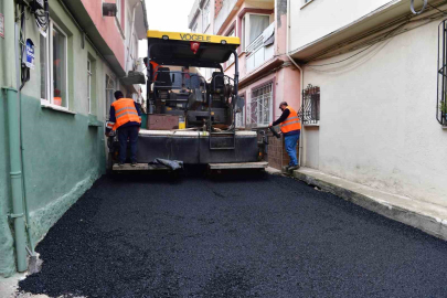 Osmangazi sokakları yenileniyor