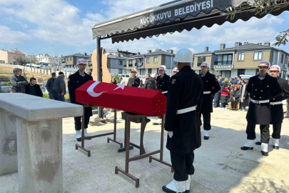 Kıbrıs gazisi son yolculuğuna uğurlandı