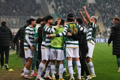 Bursaspor’dan şampiyonluk yarışında kritik galibiyet