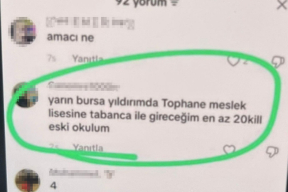 Bursa’da Saldırı İçerikli Paylaşıma 2 Gözaltı