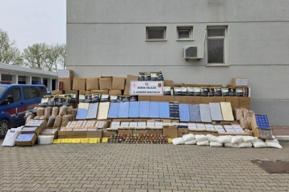 Bursa’da kaçak tütün baskını