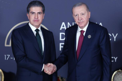 Cumhurbaşkanı Erdoğan, Neçirvan Barzani’yi Kabul Etti
