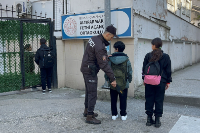Bursa’da okullar daha güvenli: Her okula bekçi ve polis görevlendirildi