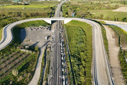 Bursa-Ankara hızlı tren hattında geri sayım: Raylar görüntülendi