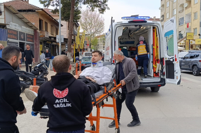 Bursa’da ani çıkış kazayla bitti: 1 Yaralı