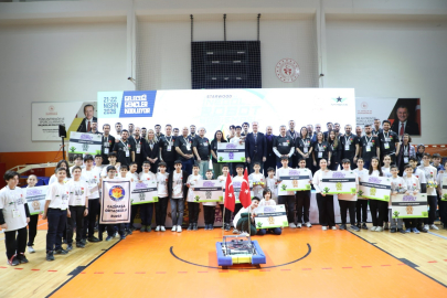 İnegöl’ün mucitleri robotlarını yarıştırdı!