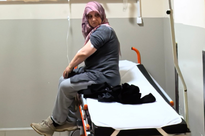 Akrebin soktuğu kadın hastanelik oldu!