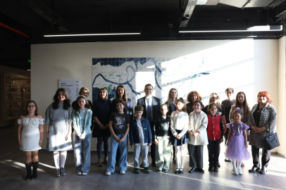 Nilüferli çocuklar şehre kendi gözlerinden hayat verdi!