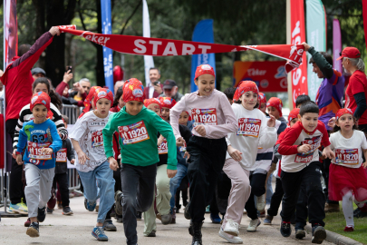 Eker I Run 23 Nisan Çocuk Koşusu Bursa’da bayram coşkusu yaşattı