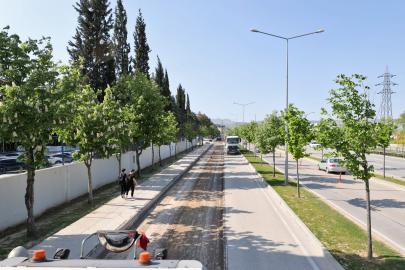 Terminal yolunda asfalt yenileme çalışması başladı!