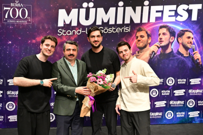 Yıldırım’da Müminifest gösterisi izleyicileri kahkahaya boğdu