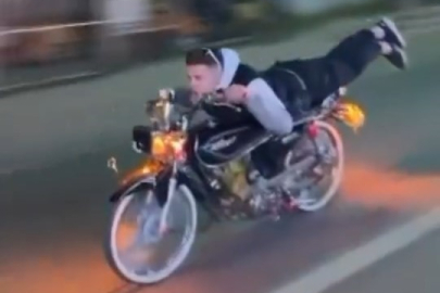 Bursa’da tehlikeli motosiklet sürüşü pahalıya patladı!