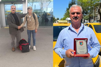 Askerin yardımına taksi şoförü yetişti!