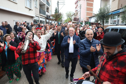 Nilüfer’de Hıdırellez coşkusu yağmura rağmen sokaklara taştı!