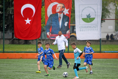 Osmangazi’de çocuklar sahada buluştu!