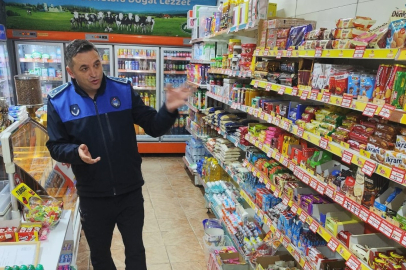 Zabıta ekiplerinden bakkal ve marketlere denetim!