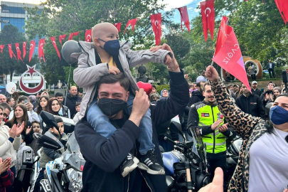 Alparslan için umut balonları gökyüzüne yükseldi!