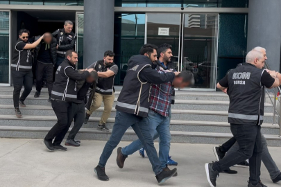 Bursa’da çiftçileri hedef alan tefeci çetesi adliyeye sevk edildi