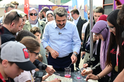 Gençler bilim ve teknoloji festivalinde buluştu!