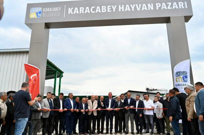 Karacabey Belediyesi hayvan pazarı hizmete açıldı!