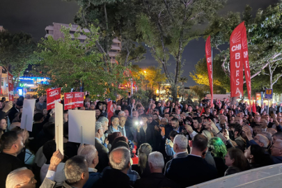 Mutlak butlan kararı Bursa'da protesto edildi!