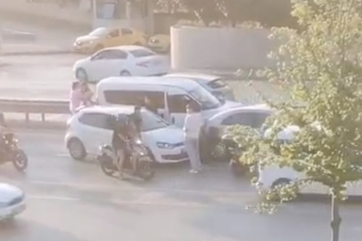 Bursa’da 4 aracın karıştığı zincirleme kaza: 1 yaralı