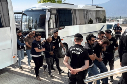 Bursa’da hava destekli uyuşturucu operasyonu