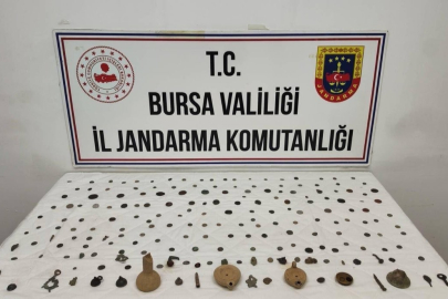 Bursa'da tarihi eser kaçakçılarına operasyon!
