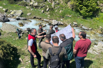 Bursa Uludağ'ın eteklerinde ahududu ve böğürtlen için sulama projesi