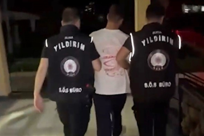 Bursa'da 12 yıl 6 ay ile aranıyordu, kovalamacada yakalandı!