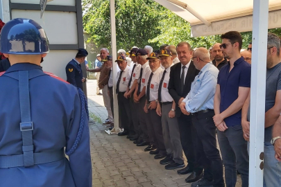 Bursa'da Kıbrıs gazisi, son yolculuğuna uğurlandı