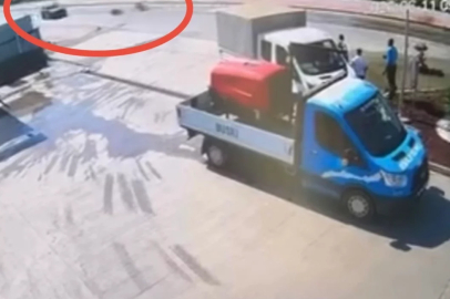 Bursa'da su birikintisine giren motosiklet sürücüsü, ölümden döndü