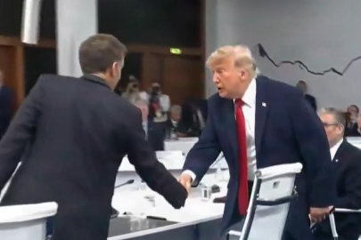 Dünya liderleri bekledi, Trump'ın ilk cümlesi olay oldu: Patron benim