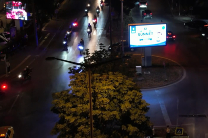 Bursa'nın gözde mahallesinde çok sayıda ekiple 'huzur' denetimi