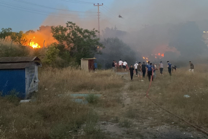 Bursa'da Kültür Yolu Festivali alanı yakınında yangın!