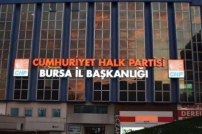 CHP Bursa’da deprem!