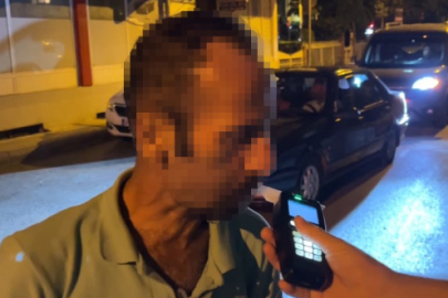 Bursa'da ilginç olay! Alkollü bisikletli polise ve basına şarkı söyledi