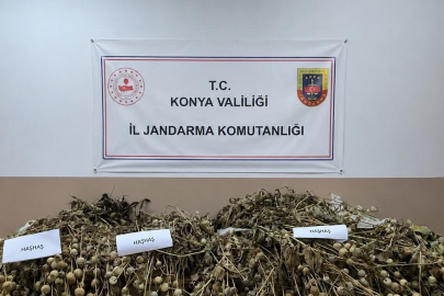 Konya’da jandarmadan uyuşturucu operasyonları: 5 tutuklama