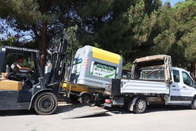Bursa Osmangazi’de zirai atıklar artık doğaya değil geri dönüşüme gidiyor
