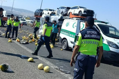 Ankara'da iki kamyonet çarpıştı: 1 ölü, 2 yaralı