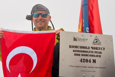 Bursa’dan Kırgızistan’a uzanan zirve tırmanışı
