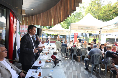 Bursa Osmangazi Belediye Başkanı Erkan Aydın Muradiyelilerin sesine kulak verdi